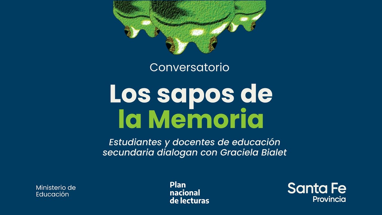 Conversatorio "Los sapos de la memoria" - Diálogos con la escritora