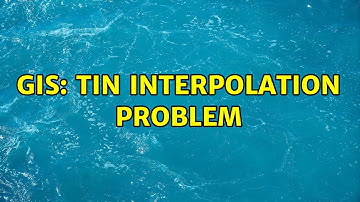 GIS: TIN interpolation problem