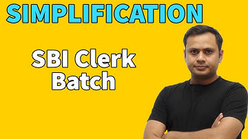 Simplification Tricks for SBI Clerk by Ashish Tiwari sir | SBI Clerk Free Batch