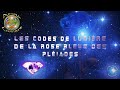 Les codes de lumire de la rose bleue des pliades
