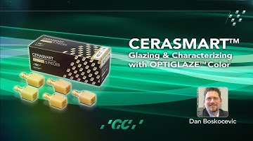 Glazing and Characterizing  CERASMART with OPTIGLAZE color