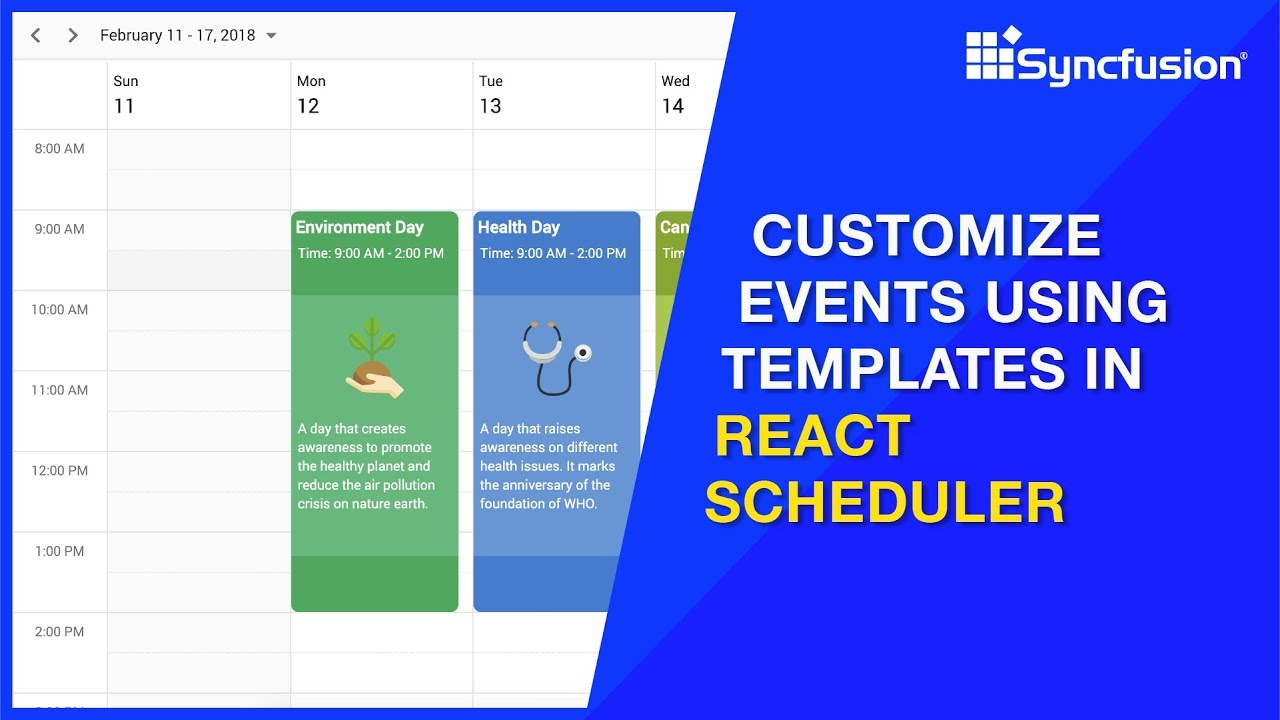 Customize Events Using Templates In React Scheduler YouTube customize-events-using-templates-in-react-scheduler-youtube