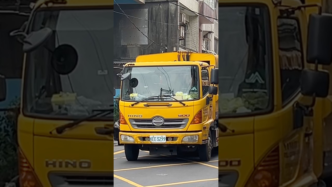 大園市場委外廚餘車 KEE-3299 播音收運 縮圖