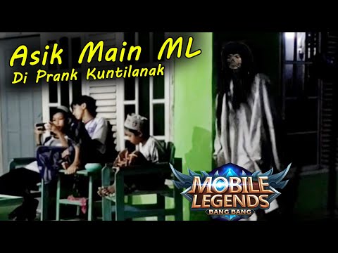 195 ▶️ Asik Main Game ML ( Mobile Legends ) Di Prank Kuntilanak #Prank​kuntilanak #prank #viral​