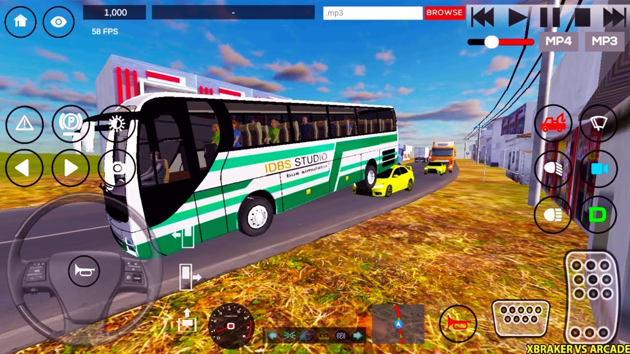 IDBS BUS SIMULATOR INDIA INDIAN BUS DRIVER BEST ANDROID GAMEPLAY