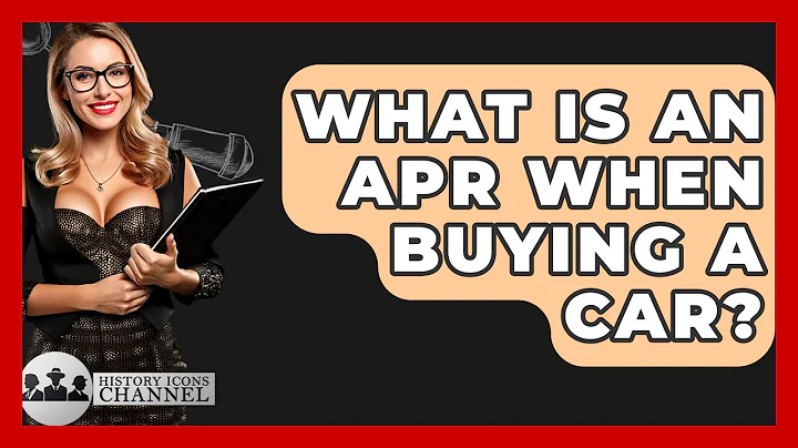 What Is An APR When Buying A Car? - Car Performance Pros