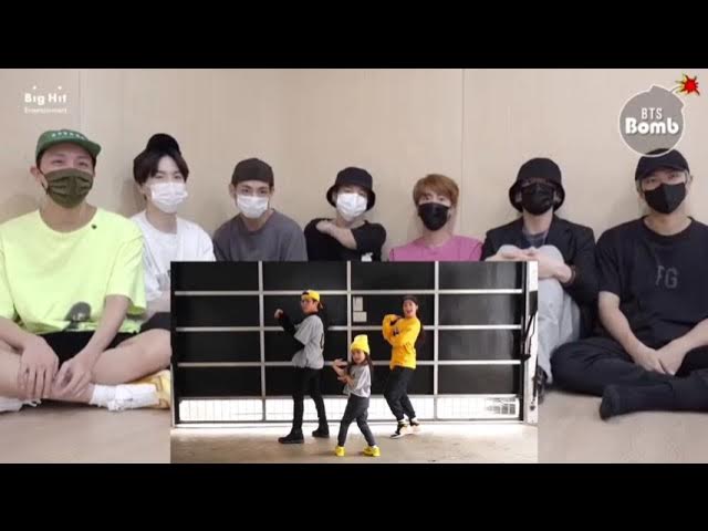 bts reaction to 2020 Hit songs Siblings Dances