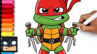 how to draw raphael teenage mutant ninja turtles