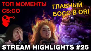 ТОП МОМЕНТЫ CS:GO | ГЛАВНЫЙ БОСС В ORI | Stream Highlights #25