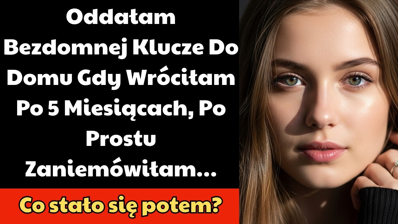 Oddałam Bezdomnej Klucze Do Domu  Gdy Wróciłam Po 5 Miesiącach, Po Prostu Zaniemówiłam…