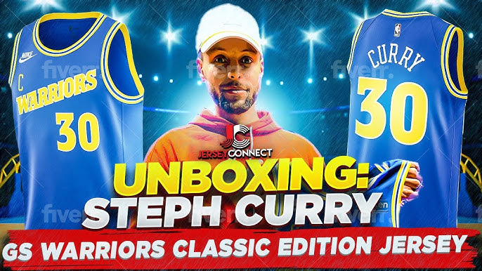 Stephen Curry Golden State Warriors 2021-22 City Edition Jersey