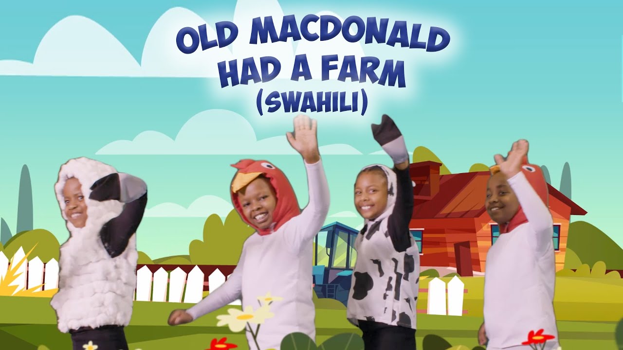 Old MacDonald had a Farm - Mzee Wafula (Swahili Version) - Lato Kids - Children Rhymes
