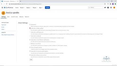 Atlassian Confluence Masterclass 2020 Lecture 39   Confluence User Settings