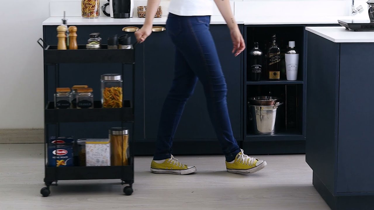 Como organizar a cozinha | Carrinho multiuso | Aramado.com