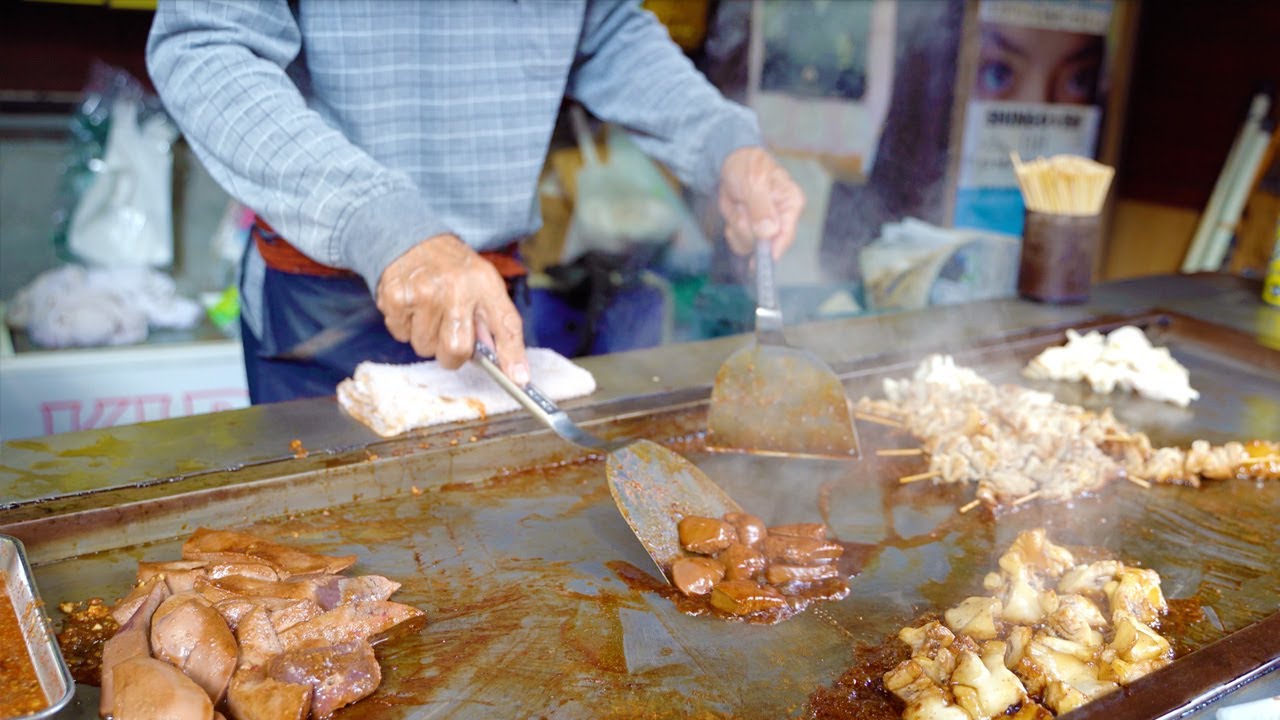 串カツ屋台に潜入 孤独のグルメ Old Style Kushikatsu Stall Yatai Japanese Street Food 武田 作り方 どて焼 Solitary Gourmet Youtube