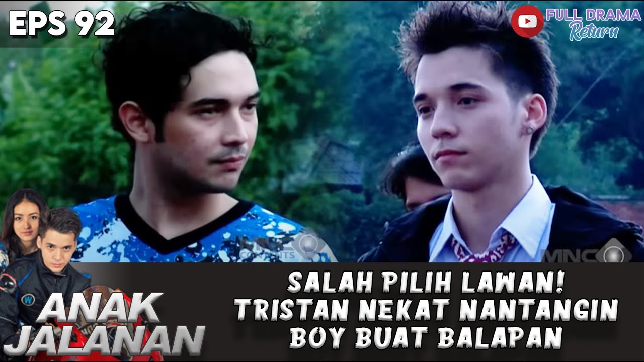 SALAH PILIH LAWAN! TRISTAN NEKAT NANTANGIN BOY BUAT BALAPAN - ANAK JALANAN
