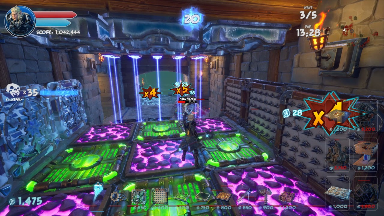 [Orcs Must Die! 3] Mage Tower - Rift Lord Solo - 5 Skulls