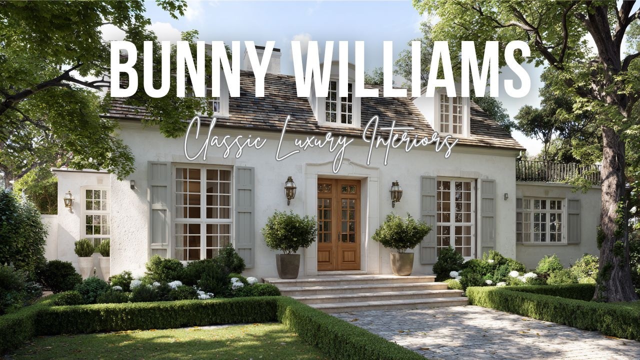 Classic Luxury Interiors inspired by Bunny Williams graceful timeless design vision