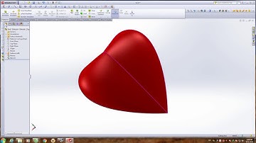 Hướng dẫn vẽ trái tim đơn giản nhất trên solidworks
