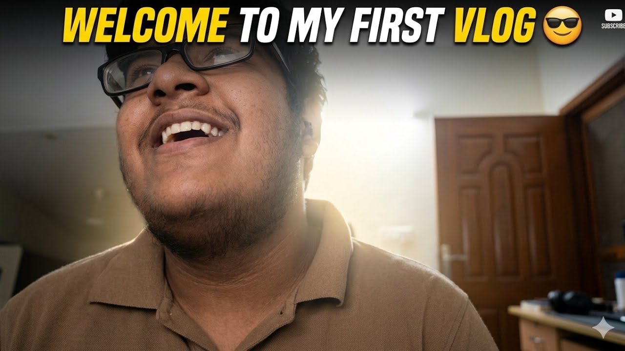 “Welcome To My First Vlog 😎” - YouTube