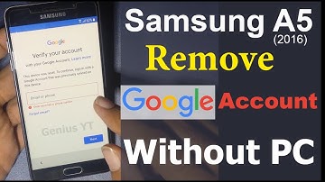 New Method All Samsung A5 (2016) Remove Google Account | FRP Bypass | Without PC