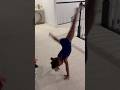 Watch My Daughter's First Roundoff! 🤸‍♀️ #Shorts