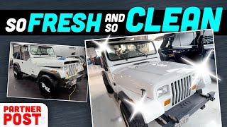 I Watched Experts Install XPEL Paint Protection Film Onto My 200,000 Mile  Jeep And The Process Is Incredibly Difficult - The Autopian