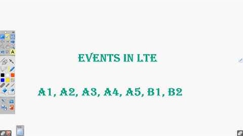 Events in Lte