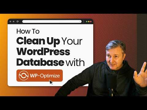 How to clean up your WordPress database with WP-Optimize