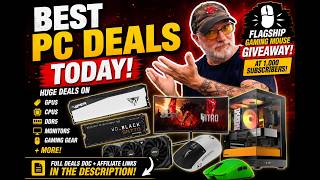 Best PC Deals Today 🔥 RTX 5070 Ti, Ryzen 7600X3D, Gaming Mice &amp; More