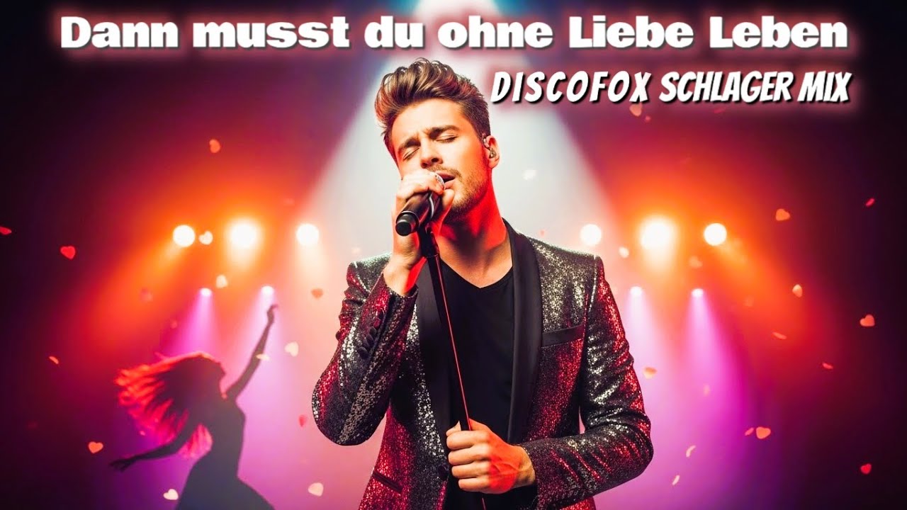 Dann musst du ohne Liebe leben – Discofox Schlager Mix 2025 | Original Lyric Song