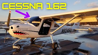 Sunset Flight in a Cessna 162 Skycatcher!