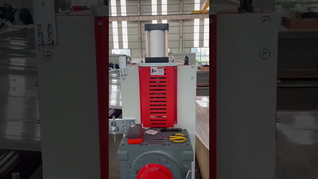 HDPE Geogrid Sheet Extrusion Line 