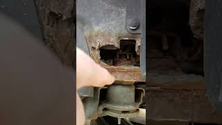 2006 Saturn VUE AWD with the common rusted out subframe engine cradle.