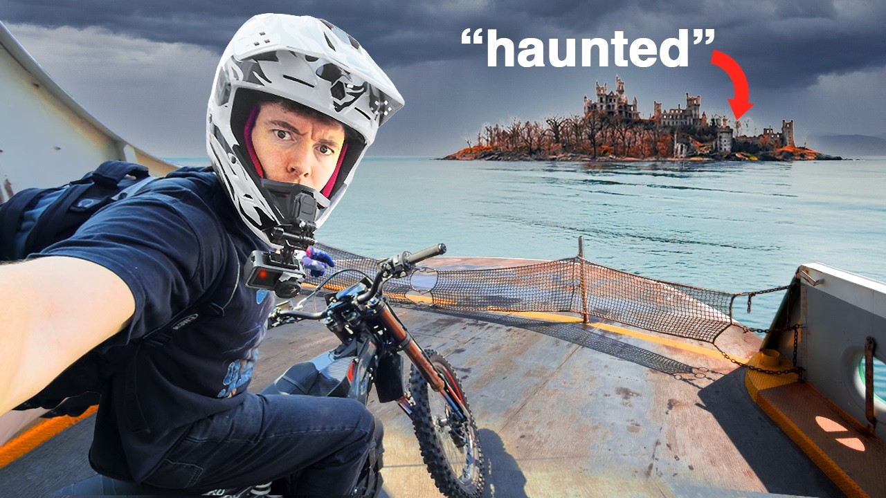 I took my Surron to a Haunted Island...