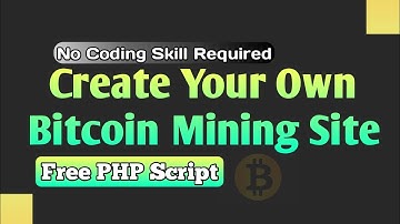 How To Create Bitcoin Mining Website | Best Bitcoin Mining PHP Script | Earn Daily BTC