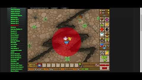 BTD5 HOW TO BEAT LIGHTNING SCAR TRACK ON EASY