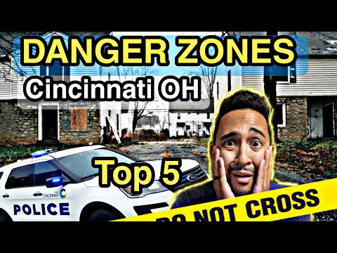 High Crime Zones in Cincinnati Ohio😳 | Top 5 Most Dangerous Areas |