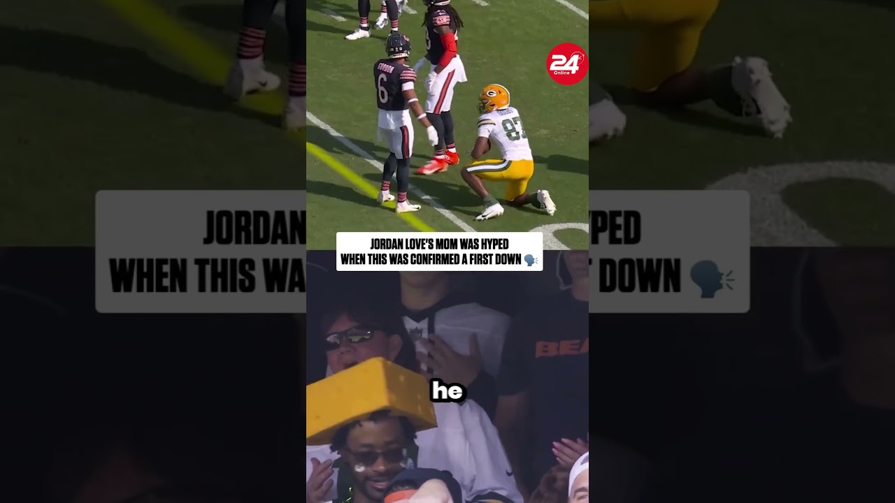 WATCH: Mama Love couldn’t contain the excitement 😂❤️ Pure football mom energy.| NFL 24H ONLINE