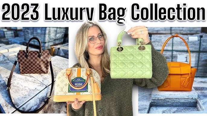 VINTAGE DESIGNER HANDBAG HAUL  Thrifting Louis Vuitton, Dior and Gucci! 