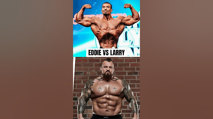 Eddie Hall vs Larry Wheels Strength Comparison #shorts #fitness