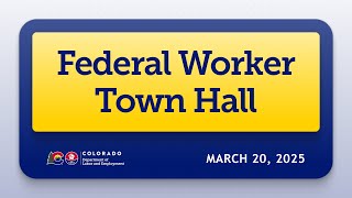 Virtual Town Hall: Resources for Federal Workers