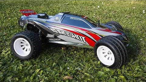 TAMIYA DT-03T AQROSHOT - HIGH TORQUE SERVO SAVER HOP-UP REVIEW!