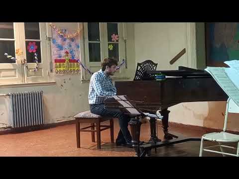 CJJC Encuentro Composición Lucas Gasperi Preludio nro  5 Lucas Gasperi piano