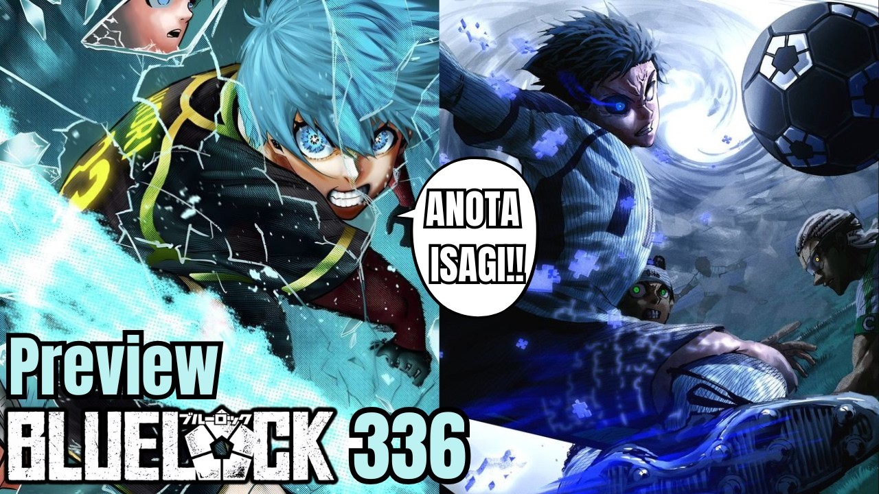 Hiori le Pasa la Pelota a Isagi para que Marque GOL | Preview Blue Lock 336