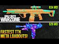 WARZONE: Top 5 BEST TTK META LOADOUTS After Update! (WARZONE 3 Fastest TTK Weapons)