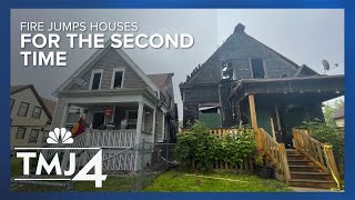Milwaukee fire spreads to home next door, neighbors say it's the second time