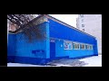 Снежный Екатеринбург. Спорт зал Динамо Почта  России