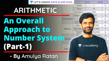 An Overall Approach to Number System (Part-1) | Arithmetic | GATE/ESE 2021 Exam | Amulya Ratan