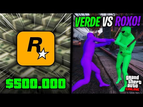 Vídeo: A Rockstar Abastece A Guerra Alienígena Do GTA Online Com Macacões Verdes E Roxos